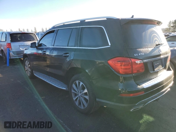 2015 Mercedes-Benz GL-Class GL 450 with VIN 4JGDF6EE5FA617206, listed as a Copart auction lot 38145404 with 150,771 mi miles. Bid and sale history available at carsss.com. Image 2.