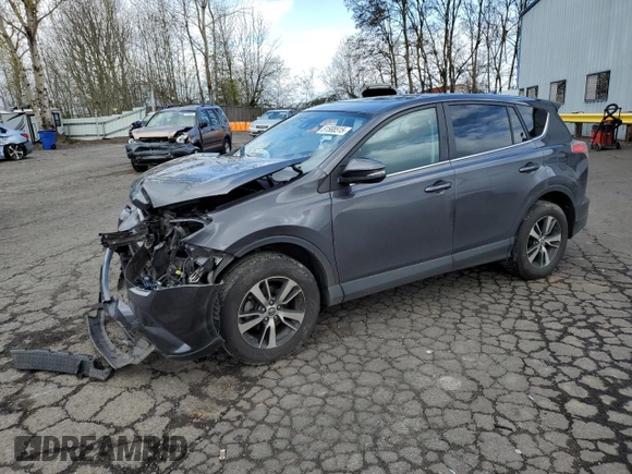 2018 Toyota RAV4 XLE with VIN 2T3RFREV2JW791353, listed as a Copart auction lot 51588515 with 126,830 mi miles and Salvage Title. Bid and sale history available at DreamBid. Image 1.