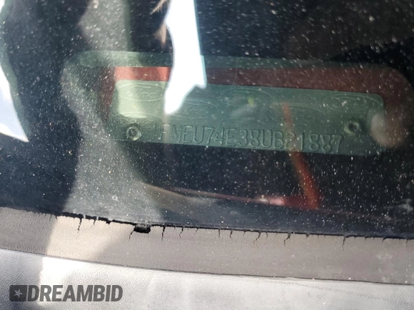 2008 Ford Explorer Eddie Bauer with VIN 1FMEU74E38UB21887, listed as a Copart auction lot 57078415 with 227,688 mi miles and Salvage title. Bid and sale history available at DreamBid. Image 12.