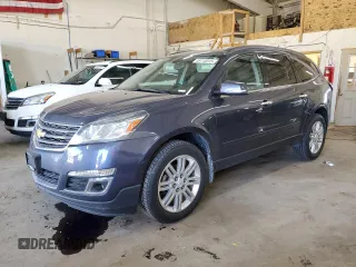 2014 Chevrolet Traverse LT with VIN 1GNKVGKD7EJ139585, listed as a Copart auction lot 49113015 with 142,032 mi miles and Salvage Title. Bid and sale history available at carsss.com. Image 1.