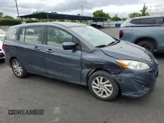 2012 Mazda 5 Sport with VIN JM1CW2BL4C0134805, listed as a Copart auction lot 54729525 with 144,991 mi miles and Salvage Title. Bid and sale history available at DreamBid. Image 4.