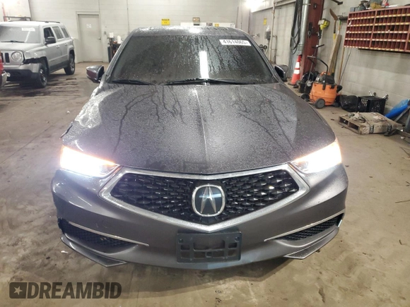 2020 Acura TLX w/Technology Pkg with VIN 19UUB2F41LA001689, listed as a Copart auction lot 41614065 with 84,736 mi miles and Salvage Title. Bid and sale history available at carsss.com. Image 5.