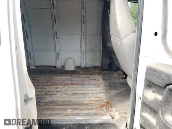 2008 Chevrolet Express Cargo Van with VIN 1GCGG25C181111770, listed as a Copart auction lot 72140084 with 0 mi miles and Clean Title. Bid and sale history available at carsss.com. Image 10.