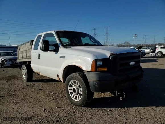 2006 Ford Super Duty F-250 XL with VIN 1FTSX21546EB69265, listed as a Copart auction lot 89325175 with 224,945 mi miles and Salvage Title. Bid and sale history available at carsss.com. Image 10.