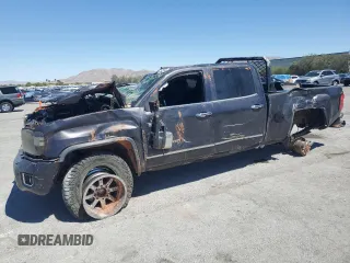 2015 GMC Sierra 2500HD Denali with VIN 1GT120E87FF185800, listed as a Copart auction lot 56510285 with Not provided miles and Salvage title. Bid and sale history available at DreamBid. Image 1.