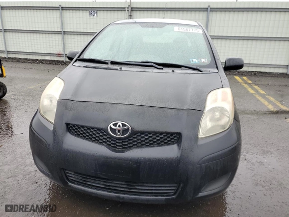 2010 Toyota Yaris with VIN JTDJT4K3XA5322952, listed as a Copart auction lot 51587775 with 72,390 mi miles and Salvage Title. Bid and sale history available at carsss.com. Image 5.