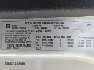 2006 GMC Canyon SLE Z85 z VIN 1GTCS196368274355, wystawiony jako IAAI lot #42301521 z przebiegiem 149 495 mil mil oraz . Historia ofert i sprzedaży dostępna na DreamBid. Obrazek 9.