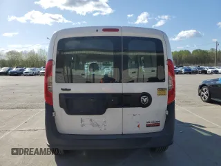 2015 Ram ProMaster City Cargo Tradesman with VIN ZFBERFAT1F6A02522, listed as a Copart auction lot 52597545 with 184,024 mi miles and Clean Title. Bid and sale history available at carsss.com. Image 6.