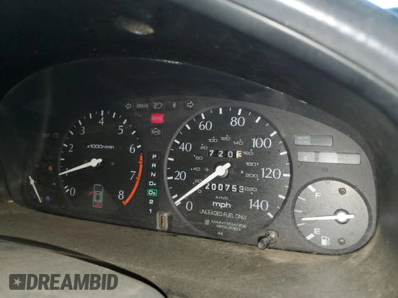 1997 Acura CL Premium z VIN 19UYA2254VL005875, wystawiony jako Copart lot #47418075 z przebiegiem 200 753 mil mil oraz Szkoda całkowita • Salvage title. Historia ofert i sprzedaży dostępna na DreamBid. Obrazek 9.