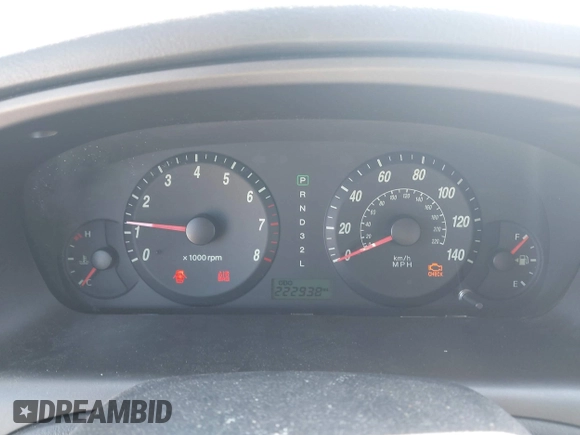 2005 Hyundai Elantra GLS with VIN KMHDN56D85U166496, listed as a IAAI auction lot 42083027 with 222,938 mi miles and . Bid and sale history available at DreamBid. Image 7.