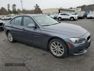 2017 BMW 3 Series 320i xDrive with VIN WBA8E5G32HNU45465, listed as a Copart auction lot 53291015 with 38,728 mi miles and Salvage title. Bid and sale history available at DreamBid. Image 4.