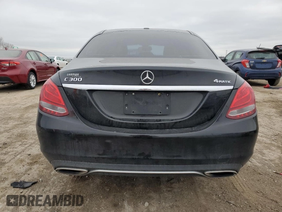 2017 Mercedes-Benz C 300 с VIN 55SWF4KB1HU218927, выставлен на аукционе Copart как лот 84212684 с пробегом Не указан миль и Списание • Salvage title. История ставок и продаж доступна на DreamBid. Изображение 6.