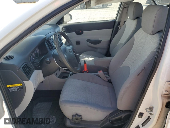 2009 Hyundai Accent Auto GLS с VIN KMHCN46C89U332423, выставлен на аукционе Copart как лот 57677925 с пробегом 97 397 миль миль и Списание • Salvage title. История ставок и продаж доступна на DreamBid. Изображение 7.