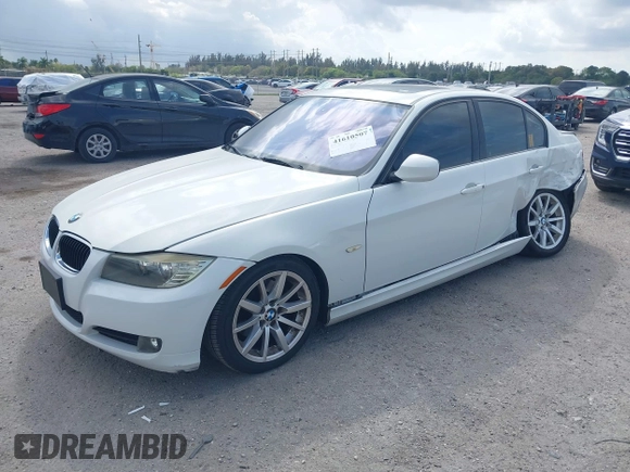 2011 BMW 3 Series 328i with VIN WBAPH5G50BNM79321, listed as a IAAI auction lot 41610507 with 83,150 mi miles and . Bid and sale history available at carsss.com. Image 17.