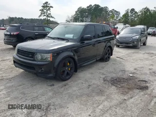 2011 Land Rover Range Rover Sport SC with VIN SALSH2E41BA703668, listed as a IAAI auction lot 41797594 with 113,634 mi miles. Bid and sale history available at carsss.com. Image 2.