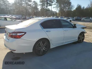 2017 Honda Accord Sport with VIN 1HGCR2F53HA083108, listed as a Copart auction lot 46889545 with 150,420 mi miles and Salvage Title. Bid and sale history available at carsss.com. Image 3.