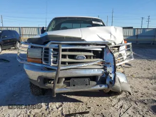 1999 Ford Super Duty F-250 XL with VIN 1FTNW21F6XEC74075, listed as a Copart auction lot 52581155 with 118,630 mi miles and Salvage Title. Bid and sale history available at carsss.com. Image 5.