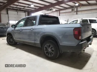 2023 Honda Ridgeline Sport with VIN 5FPYK3F10PB048387, listed as a Copart auction lot 42747395 with 17,224 mi miles and Salvage title. Bid and sale history available at DreamBid. Image 2.