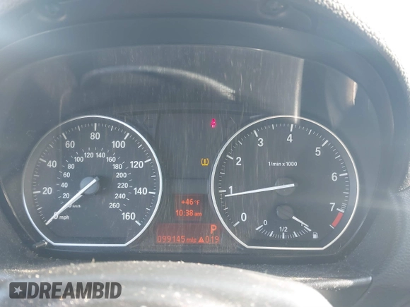 2011 BMW 1 Series 128i with VIN WBAUL7C52BVM79176, listed as a IAAI auction lot 41387249 with 99,145 mi miles and . Bid and sale history available at carsss.com. Image 7.