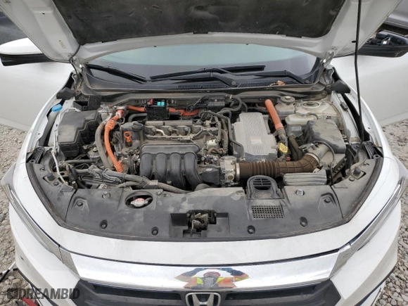 2020 Honda Insight EX with VIN 19XZE4F55LE012837, listed as a Copart auction lot 48197615 with 0 mi miles and Salvage Title. Bid and sale history available at carsss.com. Image 12.