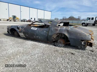 1977 Pontiac Firebird with VIN 2W87Z7N230013, listed as a Copart auction lot 46256355 with Not provided miles and Non repairable. Bid and sale history available at DreamBid. Image 2.