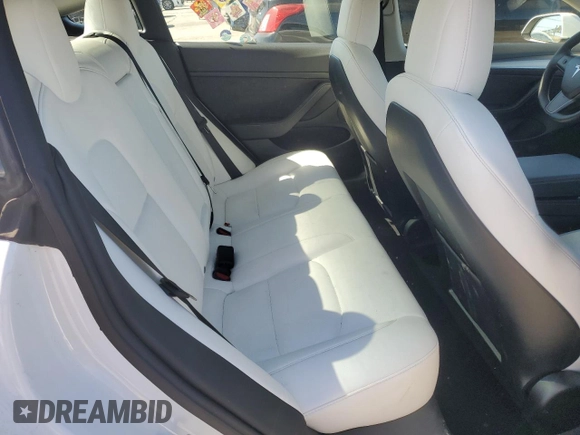 2022 Tesla Model 3 with VIN 5YJ3E1EAXNF203914, listed as a Copart auction lot 46982935 with 70,766 mi miles and Salvage Title. Bid and sale history available at DreamBid. Image 10.