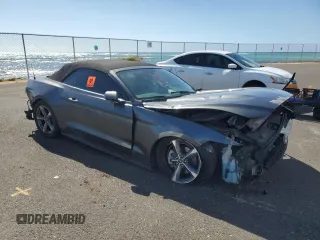 2017 Ford Mustang V6 with VIN 1FATP8EM8H5286333, listed as a Copart auction lot 89166155 with 98,391 mi miles and Salvage Title. Bid and sale history available at carsss.com. Image 4.