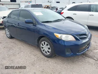 2013 Toyota Corolla L with VIN 5YFBU4EE9DP180437, listed as a IAAI auction lot 41520828 with 170,691 mi miles. Bid and sale history available at carsss.com. Image 1.