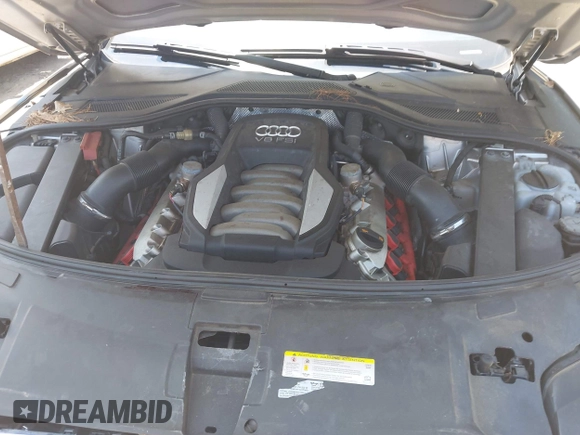 2011 Audi A8 with VIN WAURVAFD4BN019033, listed as a IAAI auction lot 42532173 with 97,486 mi miles and . Bid and sale history available at DreamBid. Image 10.