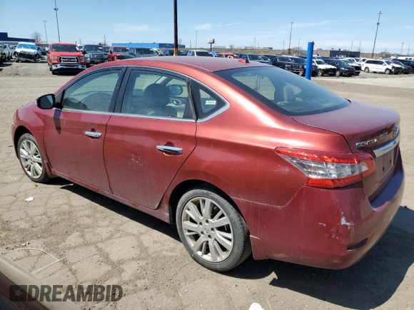 2015 Nissan Sentra SR with VIN 3N1AB7AP1FY354243, listed as a Copart auction lot 54021985 with 103,912 mi miles and Clean Title. Bid and sale history available at DreamBid. Image 2.