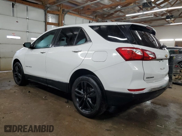 2021 Chevrolet Equinox LT with VIN 3GNAXUEV9MS178622, listed as a Copart auction lot 45411185 with 34,649 mi miles and Salvage Title. Bid and sale history available at DreamBid. Image 2.