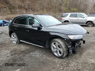 2021 Audi Q5 Premium Plus with VIN WA1BAAFY5M2023769, listed as a Copart auction lot 69198912 with 0 mi miles. Bid and sale history available at carsss.com. Image 4.