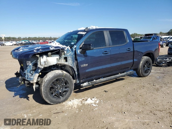2022 Chevrolet Silverado 1500 RST with VIN 2GCPADED6N1506152, listed as a Copart auction lot 88721975 with 85,494 mi miles and Salvage Title. Bid and sale history available at DreamBid. Image 1.