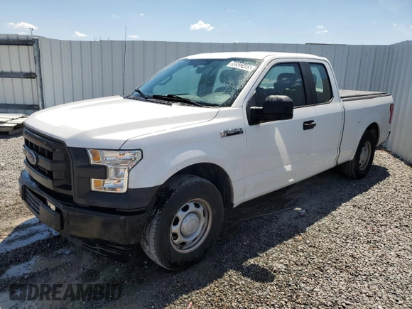 2017 Ford F-150 XL with VIN 1FTEX1C85HFB35704, listed as a Copart auction lot 50932485 with 198,870 mi miles and Clean Title. Bid and sale history available at carsss.com. Image 1.