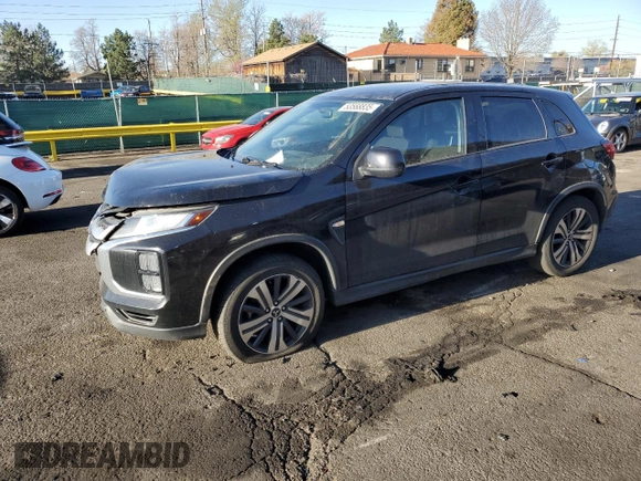 2020 Mitsubishi Outlander ES with VIN JA4AR3AU1LU024702, listed as a Copart auction lot 53568835 with 122,706 mi miles and Clean title. Bid and sale history available at DreamBid. Image 1.