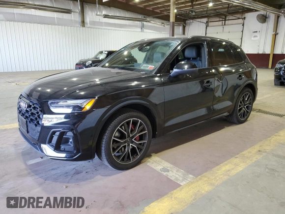2021 Audi SQ5 Premium Plus with VIN WA1B4AFY2M2006256, listed as a Copart auction lot 70408134 with 34,866 mi miles and Salvage Title. Bid and sale history available at DreamBid. Image 1.