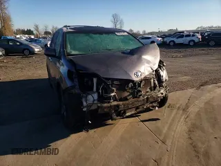2015 Toyota Sienna SE with VIN 5TDXK3DC6FS644459, listed as a Copart auction lot 42600115 with 126,007 mi miles and Salvage Title. Bid and sale history available at carsss.com. Image 11.