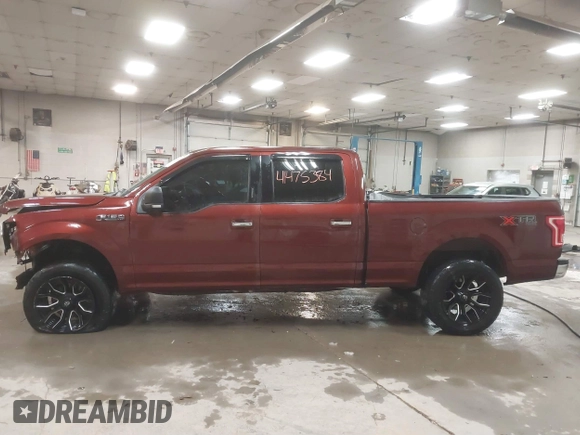 2017 Ford F-150 XL with VIN 1FTFW1EF0HFA15361, listed as a IAAI auction lot 41475384 with 94,736 mi miles and . Bid and sale history available at DreamBid. Image 15.