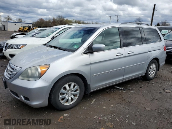 2010 Honda Odyssey EX-L with VIN 5FNRL3H71AB111130, listed as a Copart auction lot 50186864 with 131,600 mi miles and Clean Title. Bid and sale history available at carsss.com. Image 1.