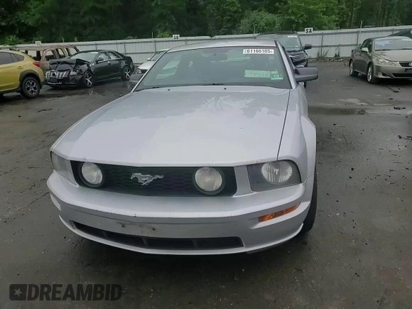 2008 Ford Mustang GT Deluxe with VIN 1ZVHT82HX85162578, listed as a Copart auction lot 61166105 with Not provided miles and Salvage title. Bid and sale history available at DreamBid. Image 13.