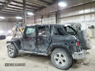 2018 Jeep Wrangler JK Unlimited Sahara with VIN 1C4HJWEG0JL918663, listed as a Copart auction lot 83179554 with 112,921 mi miles and Salvage Title. Bid and sale history available at carsss.com. Image 2.