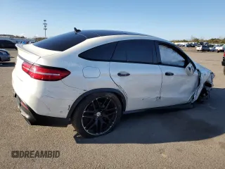 2016 Mercedes-Benz GLE 63 S AMG with VIN 4JGED7FB3GA008041, listed as a Copart auction lot 50839935 with 70,017 mi miles and Salvage title. Bid and sale history available at DreamBid. Image 3.