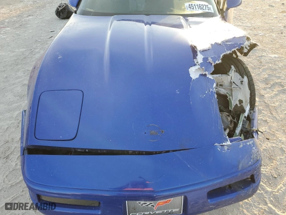 1994 Chevrolet Corvette with VIN 1G1YY22P6R5119228, listed as a Copart auction lot 45116275 with 0 mi miles and Salvage Title. Bid and sale history available at carsss.com. Image 13.