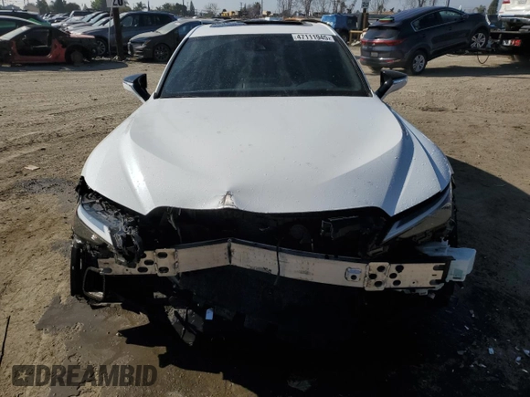 2021 Lexus IS with VIN JTHGZ1B26M5046903, listed as a Copart auction lot 47111945 with 19,756 mi miles and Salvage Title. Bid and sale history available at carsss.com. Image 5.
