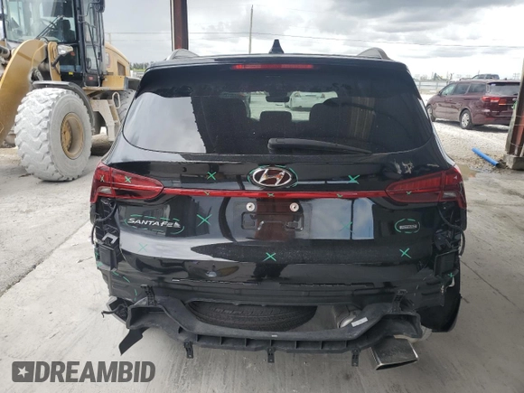 2023 Hyundai Santa Fe SEL with VIN 5NMS2DAJ8PH580853, listed as a Copart auction lot 52550125 with 10,291 mi miles and Salvage Title. Bid and sale history available at DreamBid. Image 6.