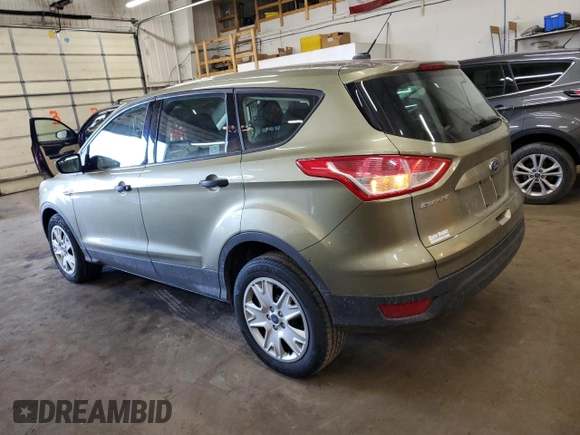 2013 Ford Escape S with VIN 1FMCU0F77DUB15274, listed as a Copart auction lot 46788695 with 135,499 mi miles and Salvage Title. Bid and sale history available at carsss.com. Image 2.