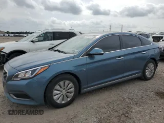 2016 Hyundai Sonata SE with VIN KMHE24L11GA015229, listed as a Copart auction lot 54944115 with 95,819 mi miles and Salvage Title. Bid and sale history available at DreamBid. Image 1.
