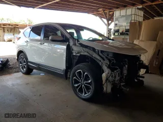 2022 Honda CR-V EX with VIN 2HKRW2H54NH613184, listed as a Copart auction lot 47480775 with 27,235 mi miles and Salvage Title. Bid and sale history available at carsss.com. Image 4.
