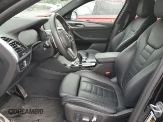2020 BMW X4 M40i with VIN 5UX2V5C09L9B33814, listed as a Copart auction lot 49206023 with 25,250 mi miles. Bid and sale history available at carsss.com. Image 7.