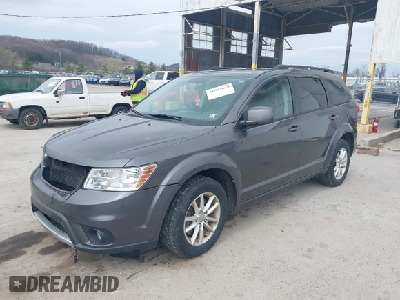 2014 Dodge Journey SXT z VIN 3C4PDDBG2ET161528, wystawiony jako IAAI lot #41932649 z przebiegiem 161 597 mil mil oraz . Historia ofert i sprzedaży dostępna na DreamBid. Obrazek 2.